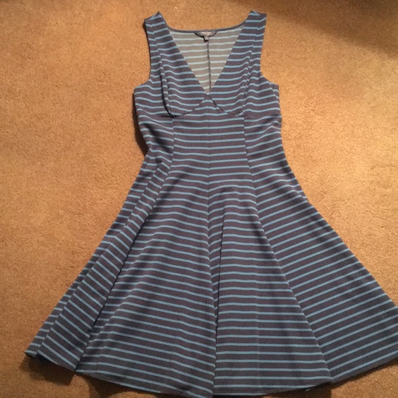 Peter Som Blue Stripe Dress - Picture 5 of 5